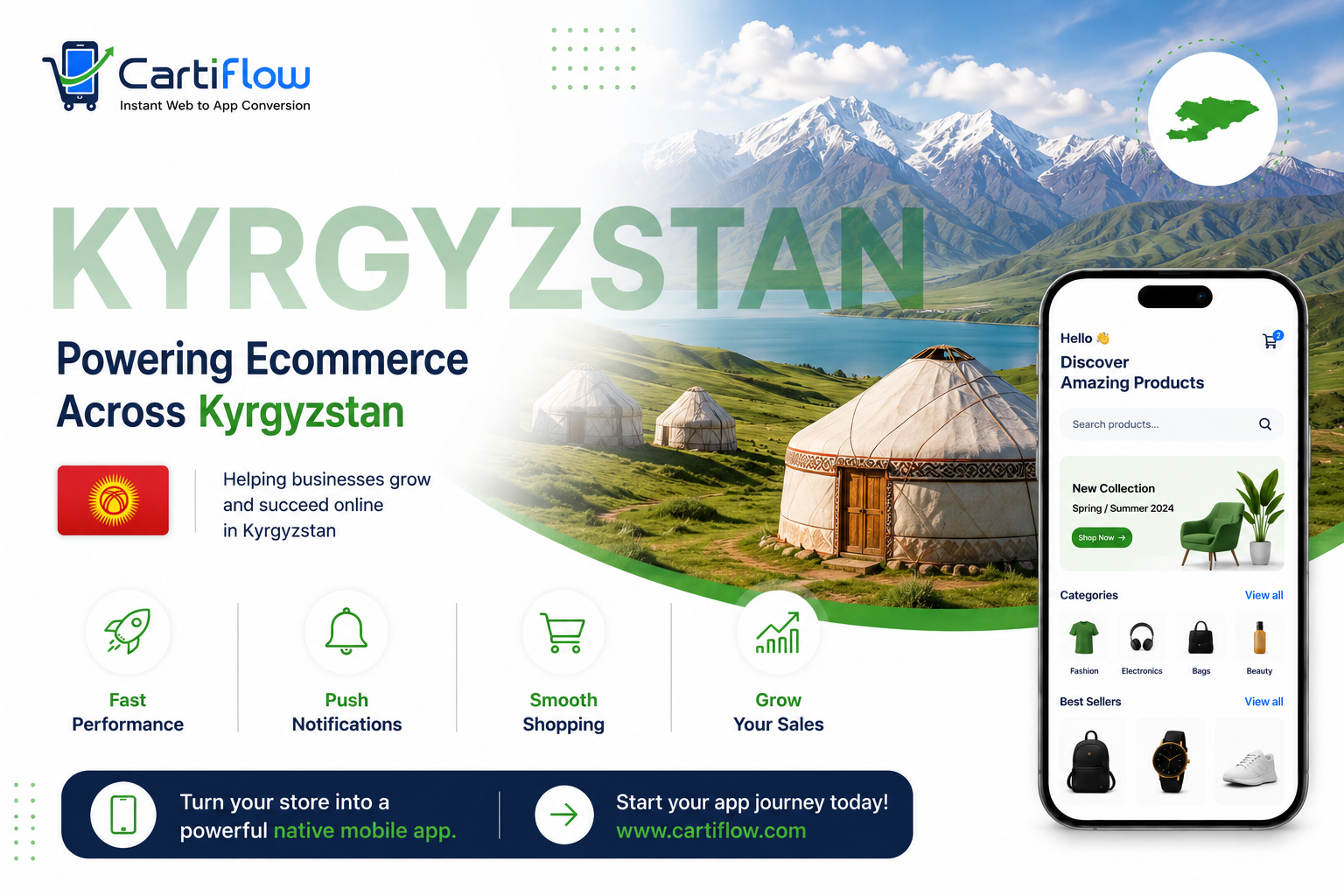 Kyrgyzstan-Cartiflow