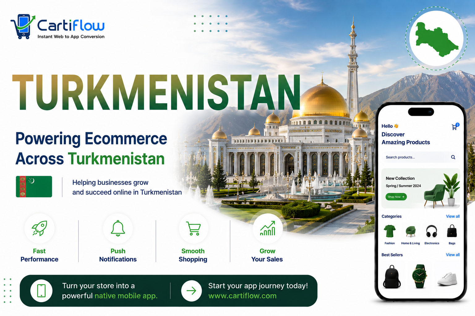 Turkmenistan-Cartiflow